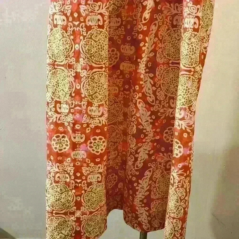 Maeve by Anthropologie 100% Cotton Printed Flutter Sleeve Babydoll Dress Size XS - Picture 12 of 13